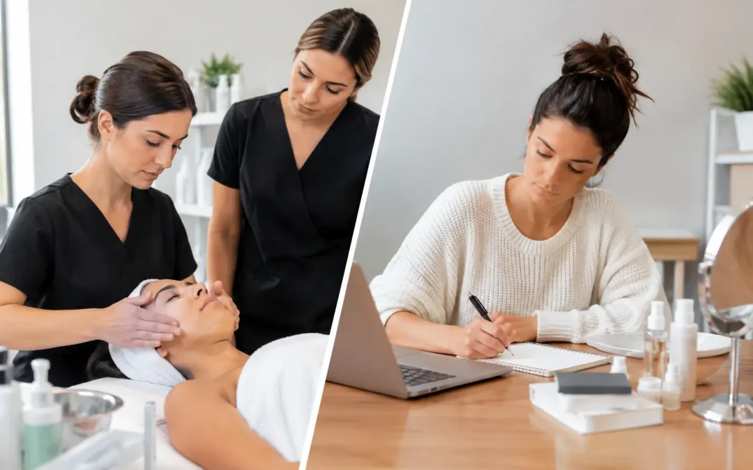 Esthetics Training Versus Self Teaching Compared